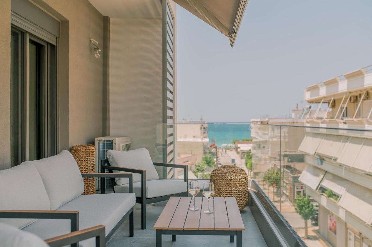 Hama Luxury Seaside Apartments Korinth Exterior foto