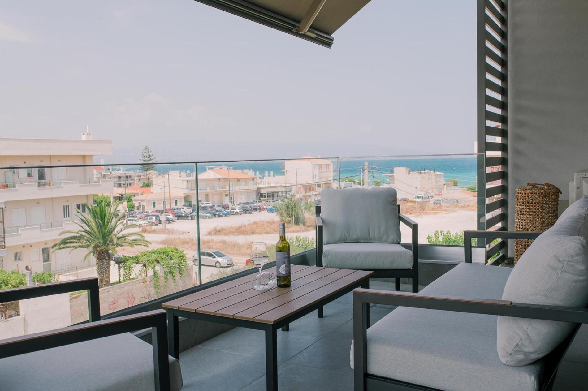Hama Luxury Seaside Apartments Korinth Exterior foto
